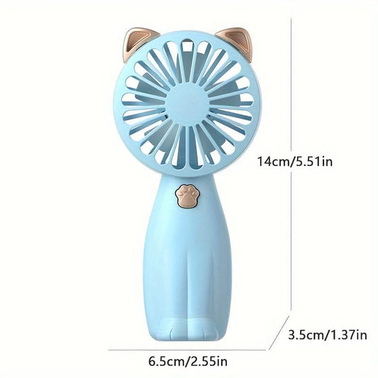 Handheld Portable Fan with Strong Wind Power
