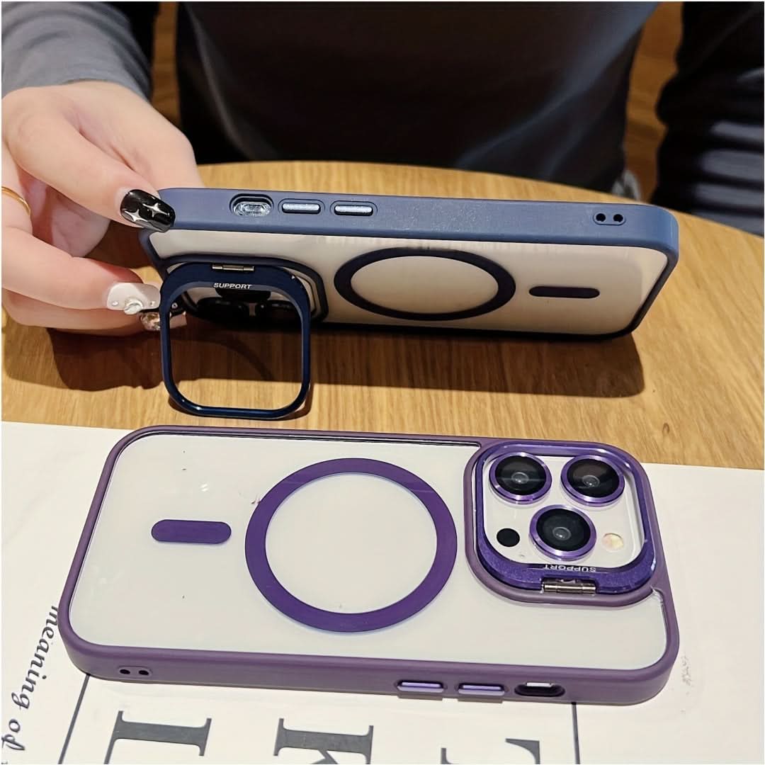 Magnetic Shockproof iPhone Case with Stand