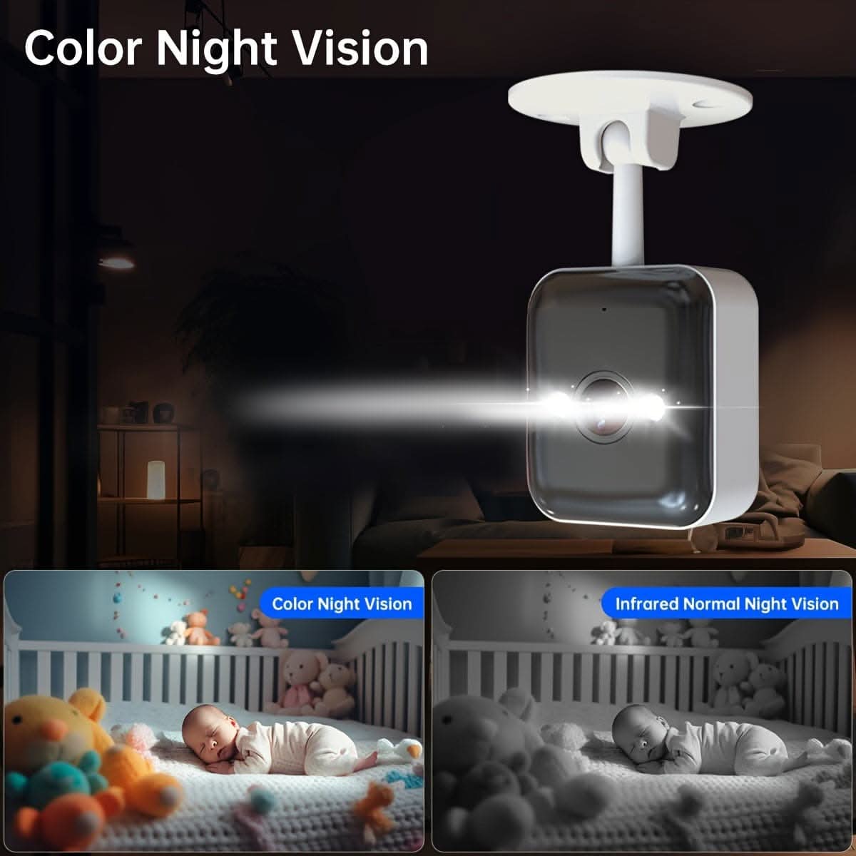 1080P Wireless Security Camera, Two-Way Audio