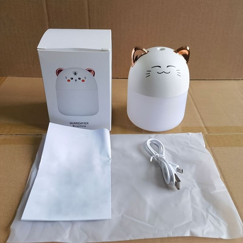 Mini USB Electric Air Humidifier with Night Light