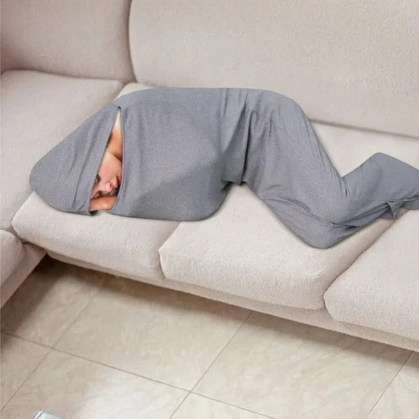 Swaddle Hooded Sleeping Bag – Comfortable Wearable Sleeping Bag