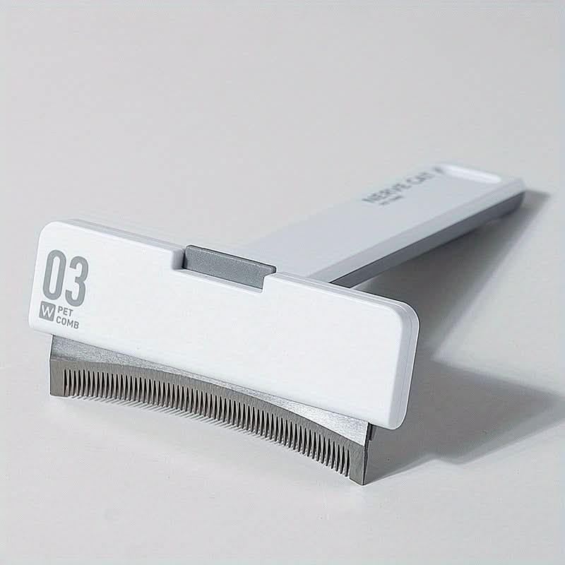 Curved Pet Grooming Comb for Shedding