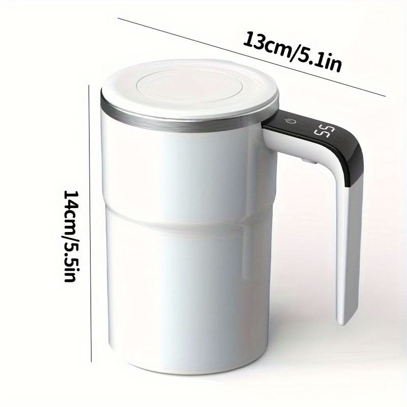 Smart Tumbler 12oz - Digital Display, USB Rechargeable Stainless Steel Mug
