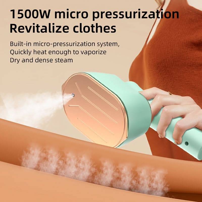 Portable Handheld Steam Iron – 40W Compact Wrinkle Remover for Travel