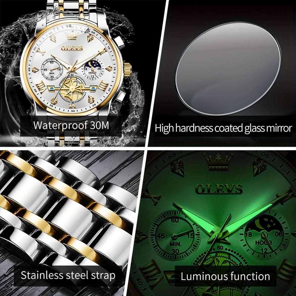 Men's Square Fashion Watch for Everyday Wear