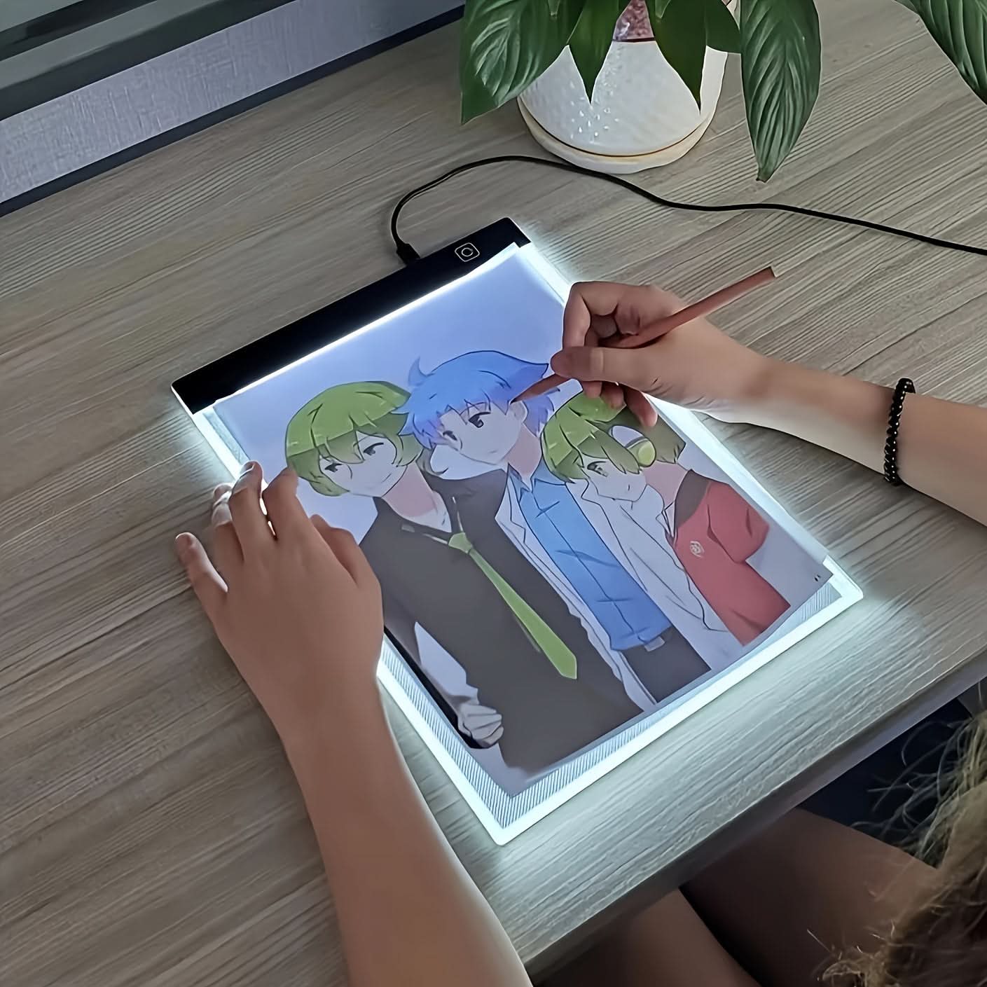 Dimmable LED Drawing Copy Board for Kids