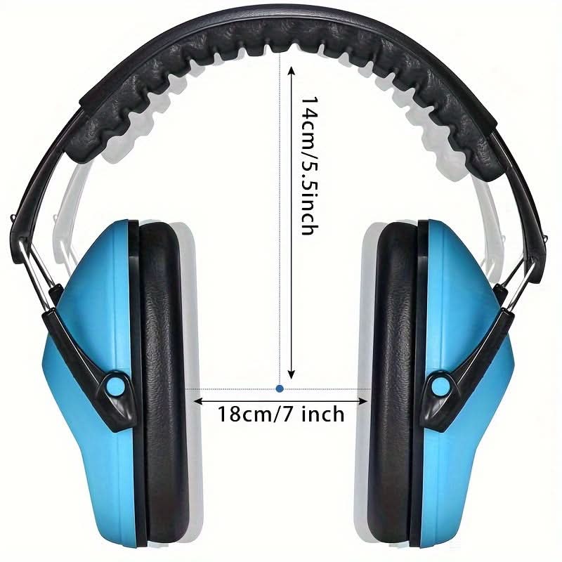 Noise Cancelling Ear Muffs for Kids – 3 Pack Adjustable Hearing Protection for 3+ Years