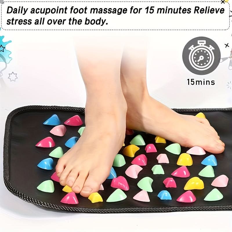 Comfort Foot Massage Mat for Acupressure Relief