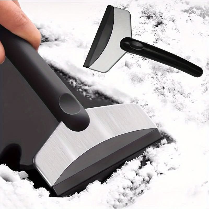Car Ice Scraper Shovel  – Heavy-Duty Plastic Snow Remover for Windshield & Windows