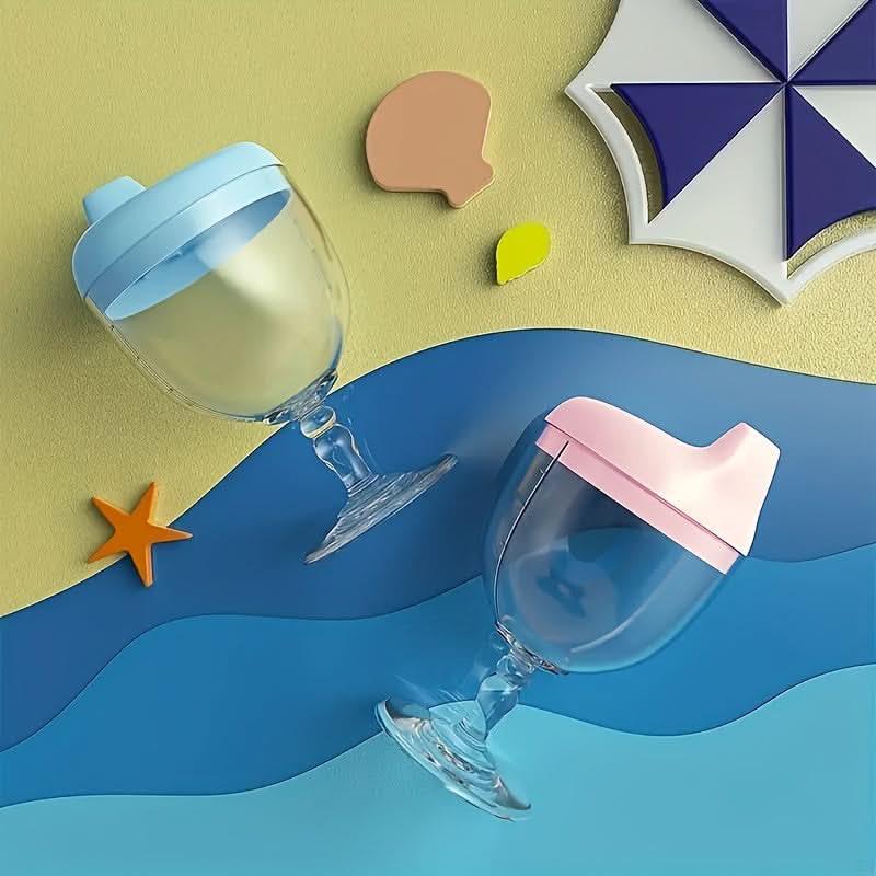 Break-Resistant Sippy Cups with Lid Leak-Proof & Reusable Plastic Drinkware
