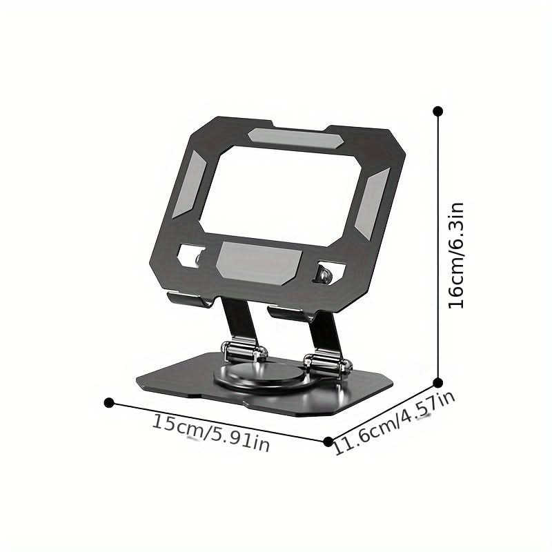 Metal Rotating Tablet & Phone Stand – Adjustable Desktop Holder