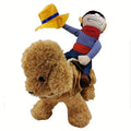 Western Cowboy Pet Costume – Fun Outfit for Medium Dogs & Cats