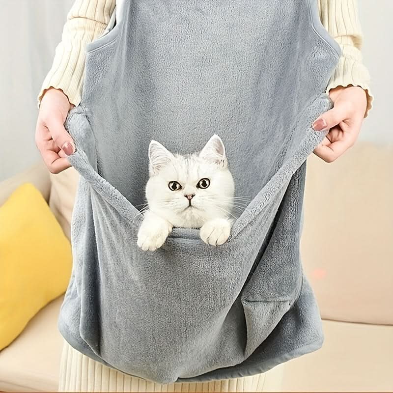 Breathable Cat Carrier Bag with Apron