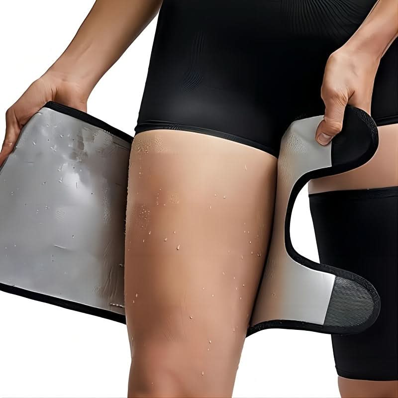 Unisex Adjustable Sauna Thigh Sweat Bands for Fitness & Shaping
