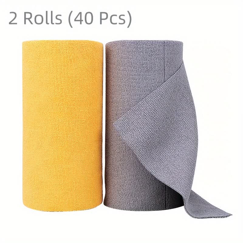 Reusable Cleaning Towels – Hand Tear able, Washable Polyester Cloths