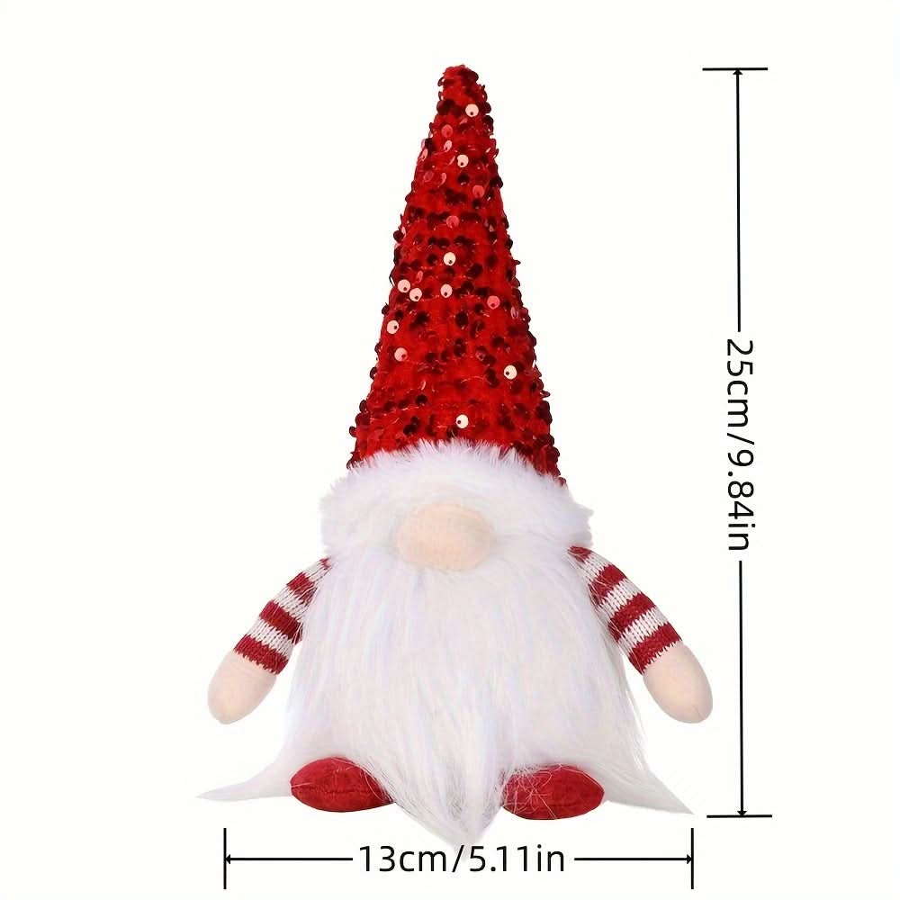 3-Piece Christmas Gnome Decor Set - Cute & Cozy