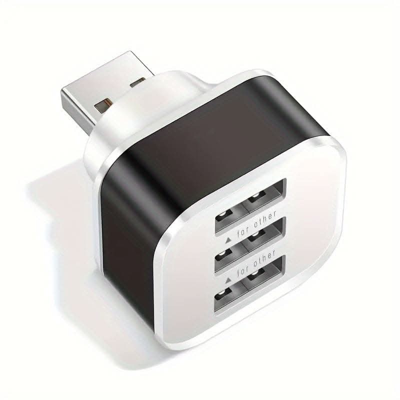 3-Port USB 2.0 Hub Expander - Multi-Purpose Connector