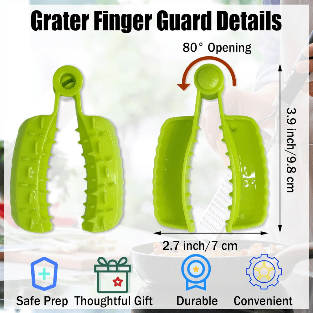 Finger Protector for Cutting – Stainless Steel Kitchen Guard