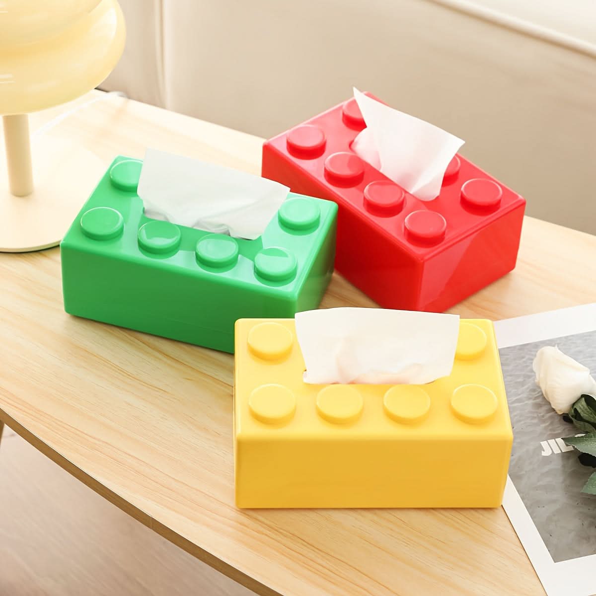 Decorative Wall-Mounted Tissue Box Holder