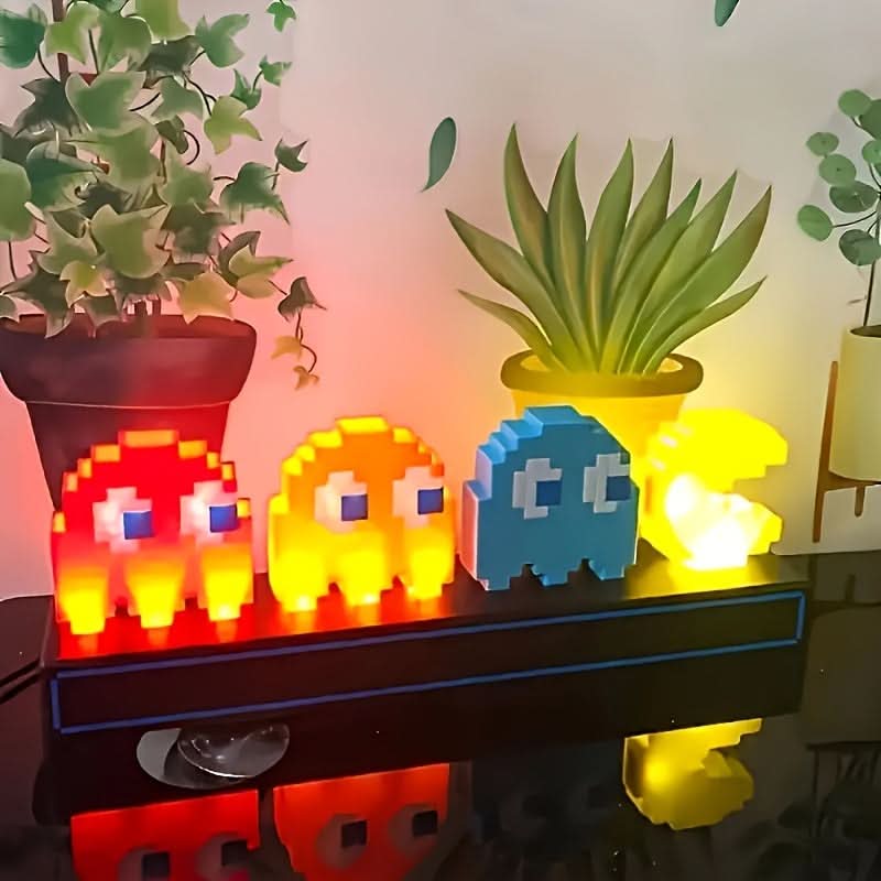 Pixel Pac-Man USB LED Night Light