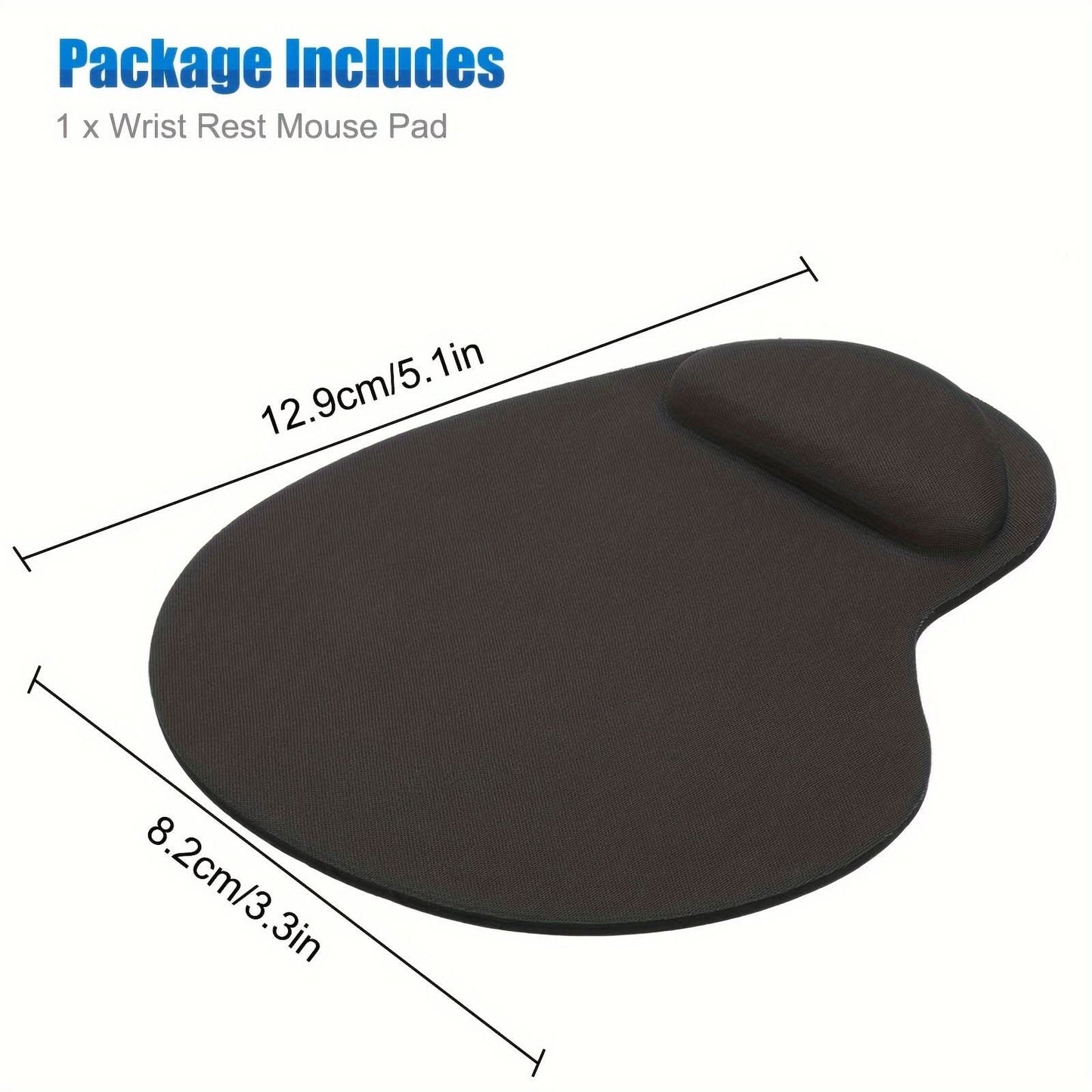 Ergonomic Gel Mouse Pad with Wrist Support – Non-Slip