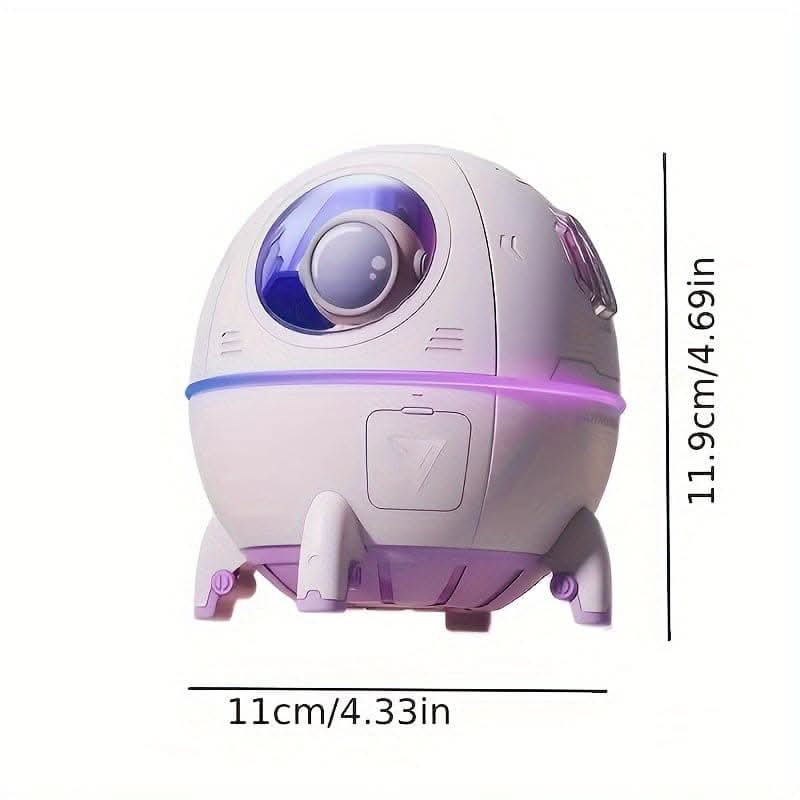 7.44oz Mini Portable Humidifier - USB Ultrasonic Cool Mist Diffuser with Night Light