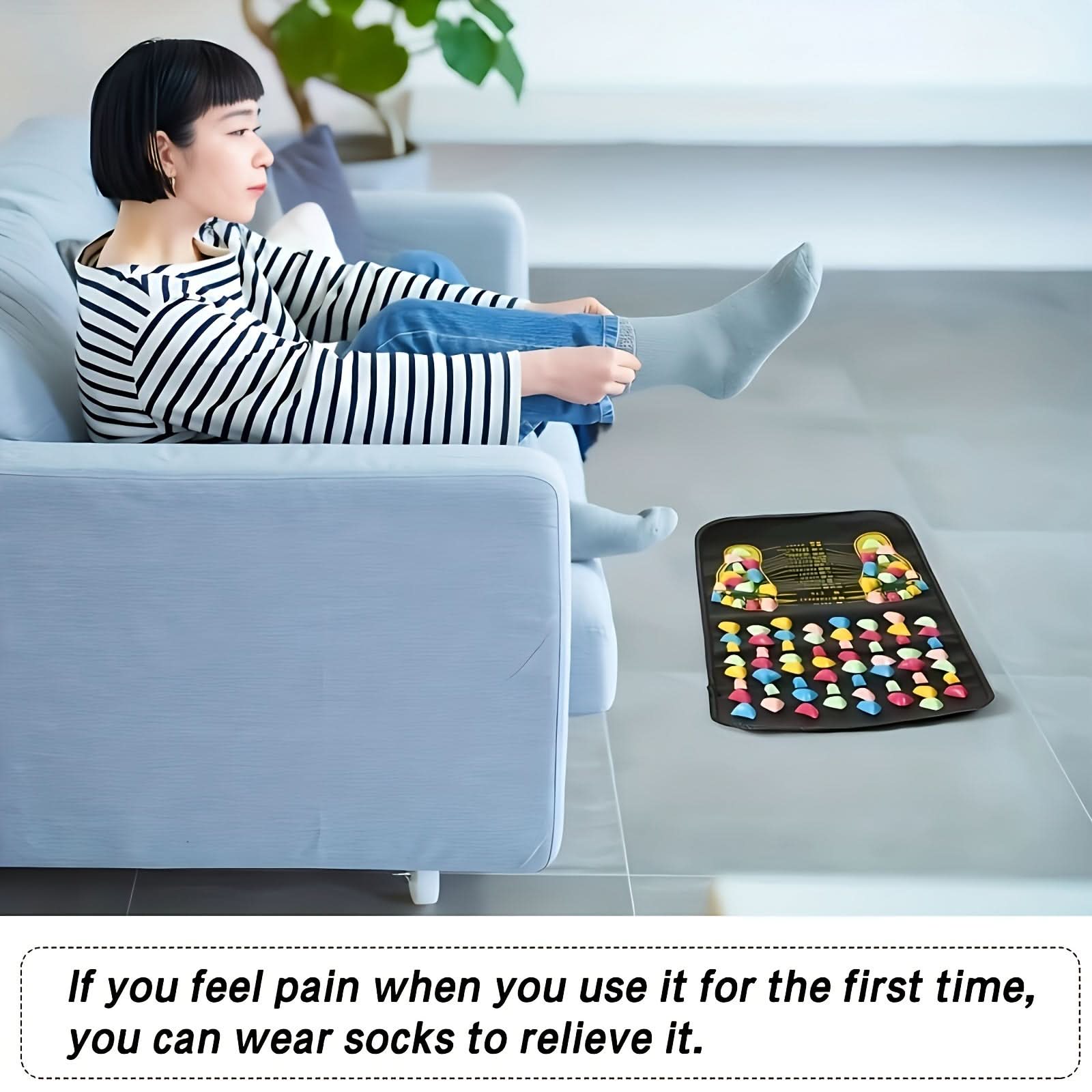 Comfort Foot Massage Mat for Acupressure Relief