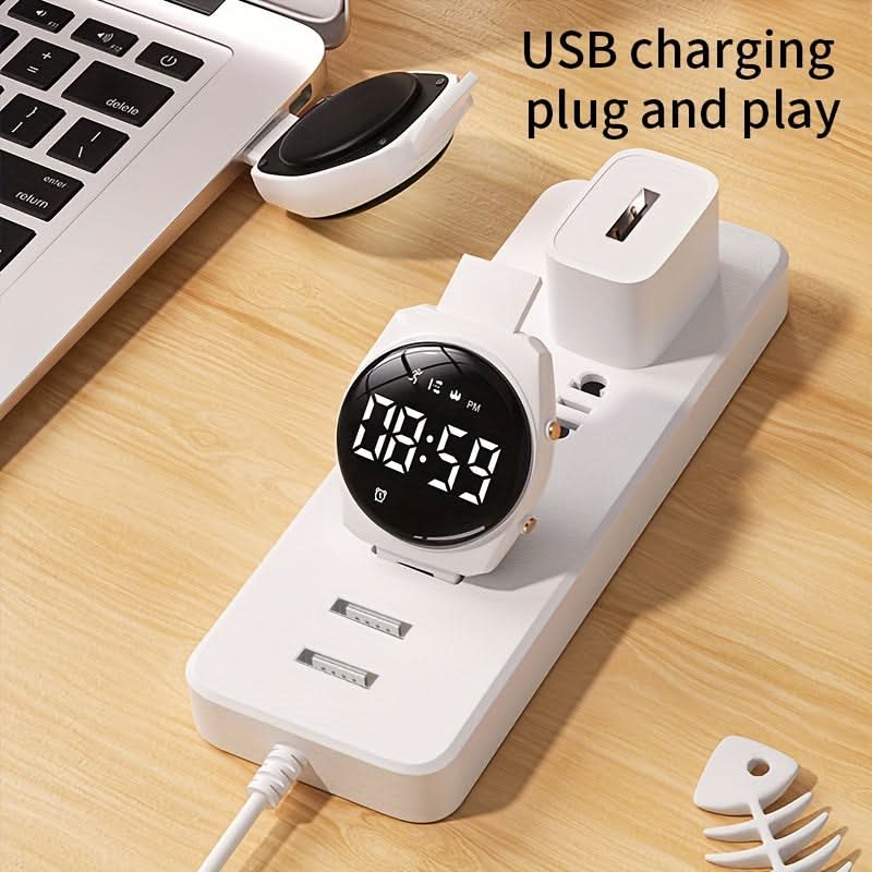 Cute Cat Ear Digital Watch for Kids - Silicone Band