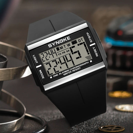 Men’s Digital Sports Watch with Alarm
