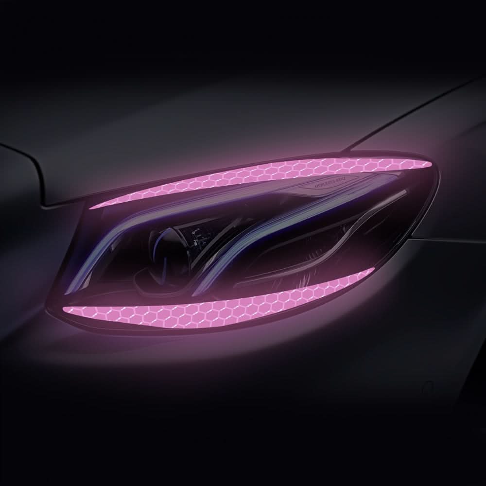 Reflective Eyeliner Car Headlight Decals – Stylish Light Decoration