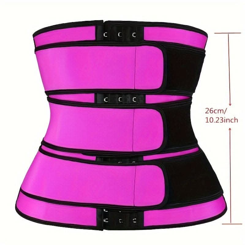 Heavy-Duty Slimming Waist Trainer with Breast Support