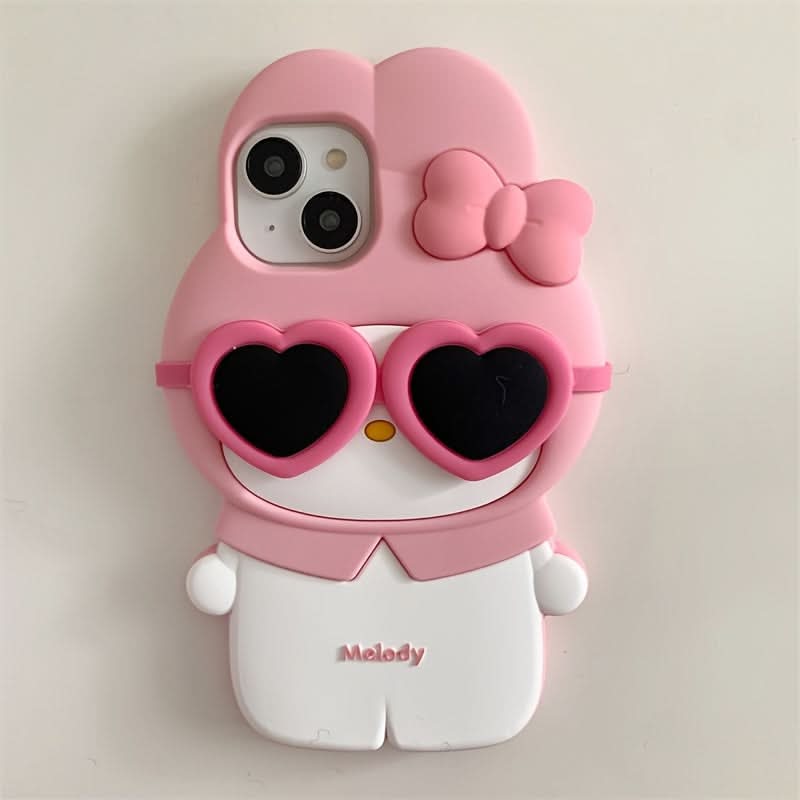 Sanrio Melody Silicone iPhone Case