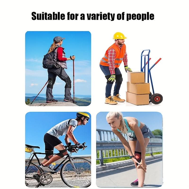 Adjustable Knee Brace with Spring Support