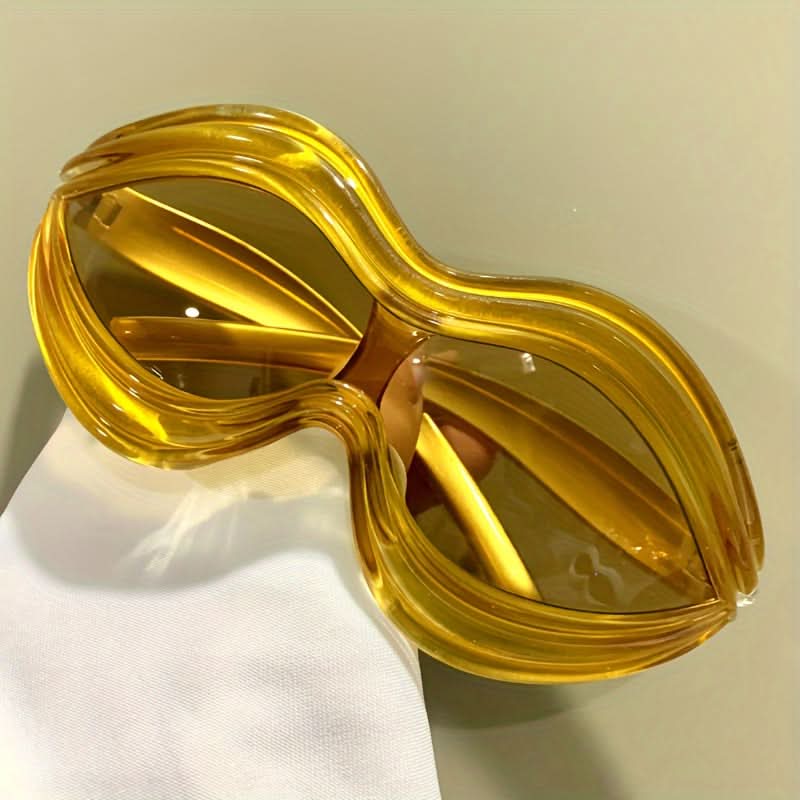 Oversized Lip Sunglasses for Women & Men - Inflated, Decorative Shades for Beach Parties