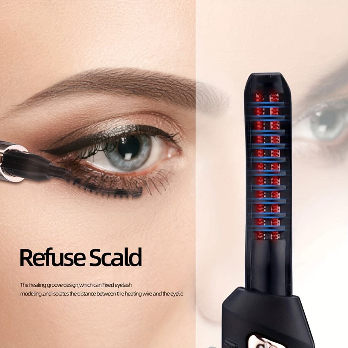 Portable Electric Eyelash Curler