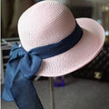 Women’s Summer Straw Sun Hat – Breathable & Lightweight with Ribbon Tie