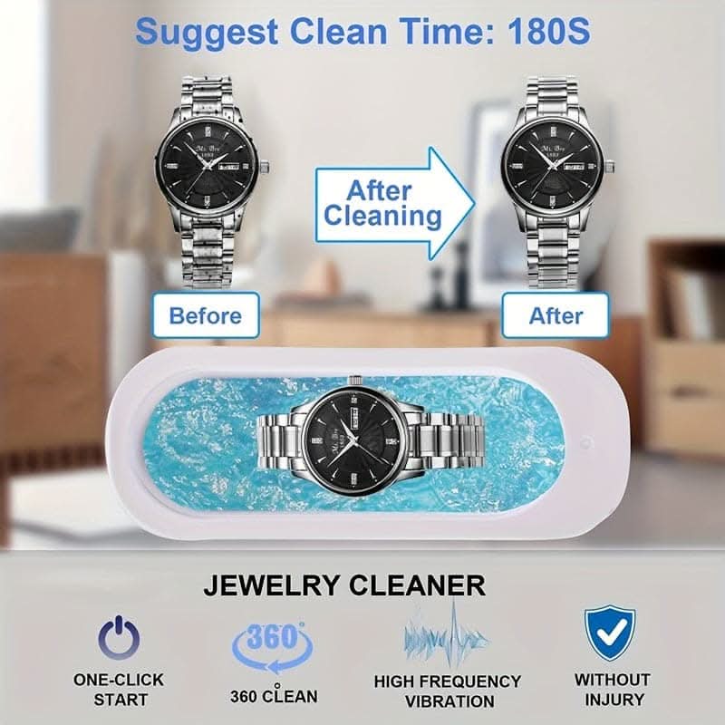Versatile Cleaning Wizard – 360° Deep Clean, Rechargeable, USB-Powered