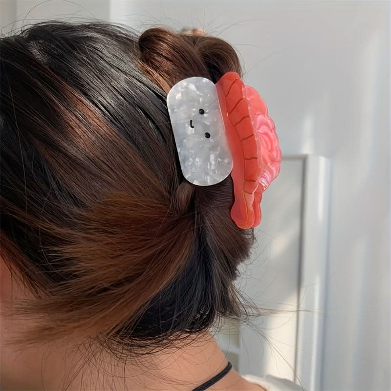 Christmas Food Series Acrylic Hair Claw Clip