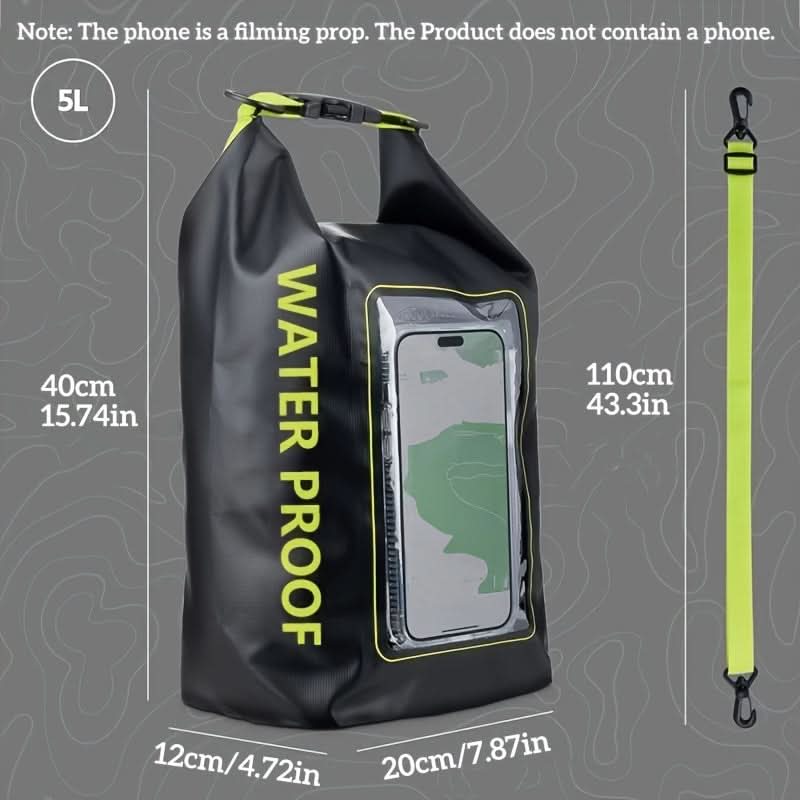 5L Waterproof Dry Bag for Outdoor Adventures