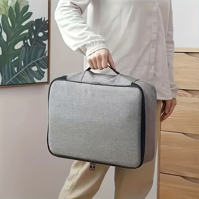 Secure Document Bag with Combination Lock
