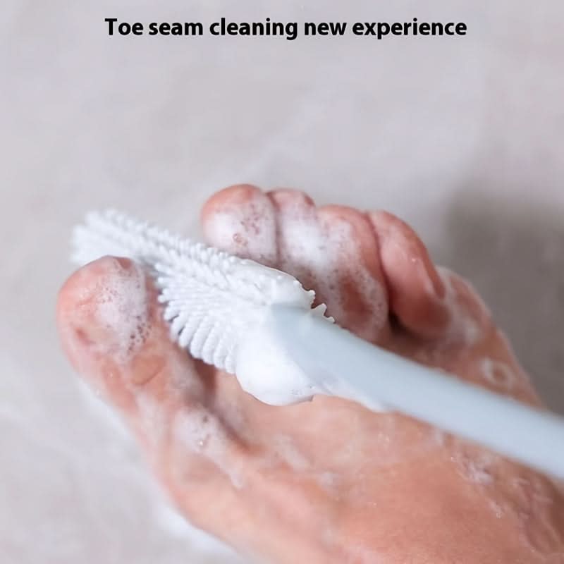 Ergonomic Long Handle Foot Scrub Brush