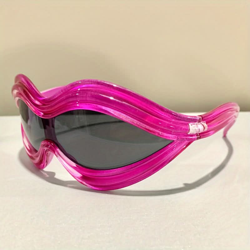 Oversized Lip Sunglasses for Women & Men - Inflated, Decorative Shades for Beach Parties