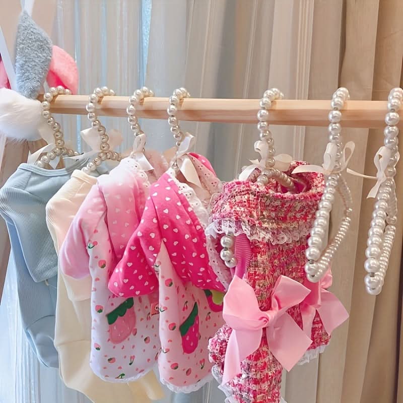 5-Pack Pearl Pet Clothes Hangers