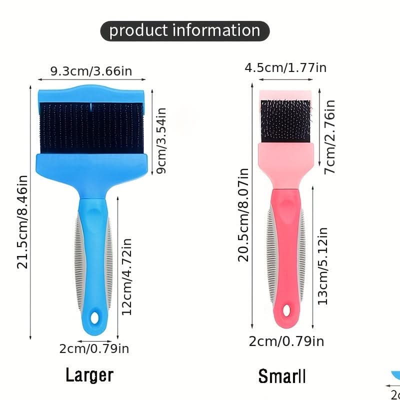 Double-Sided Dog Grooming Brush