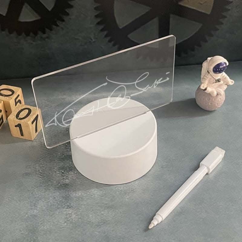 USB Rechargeable LED Message Night Light