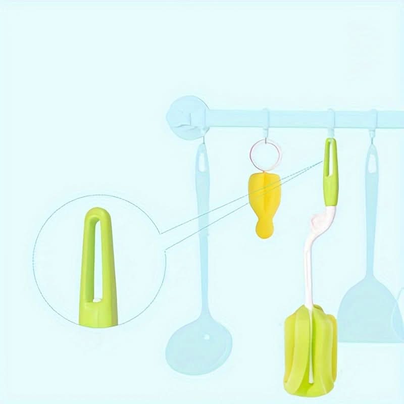 360° Rotating Baby Bottle & Pacifier Brush