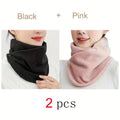 Two-Pack Winter Neck Scarf – Windproof, Warm Polyester Cycling Neck Protector