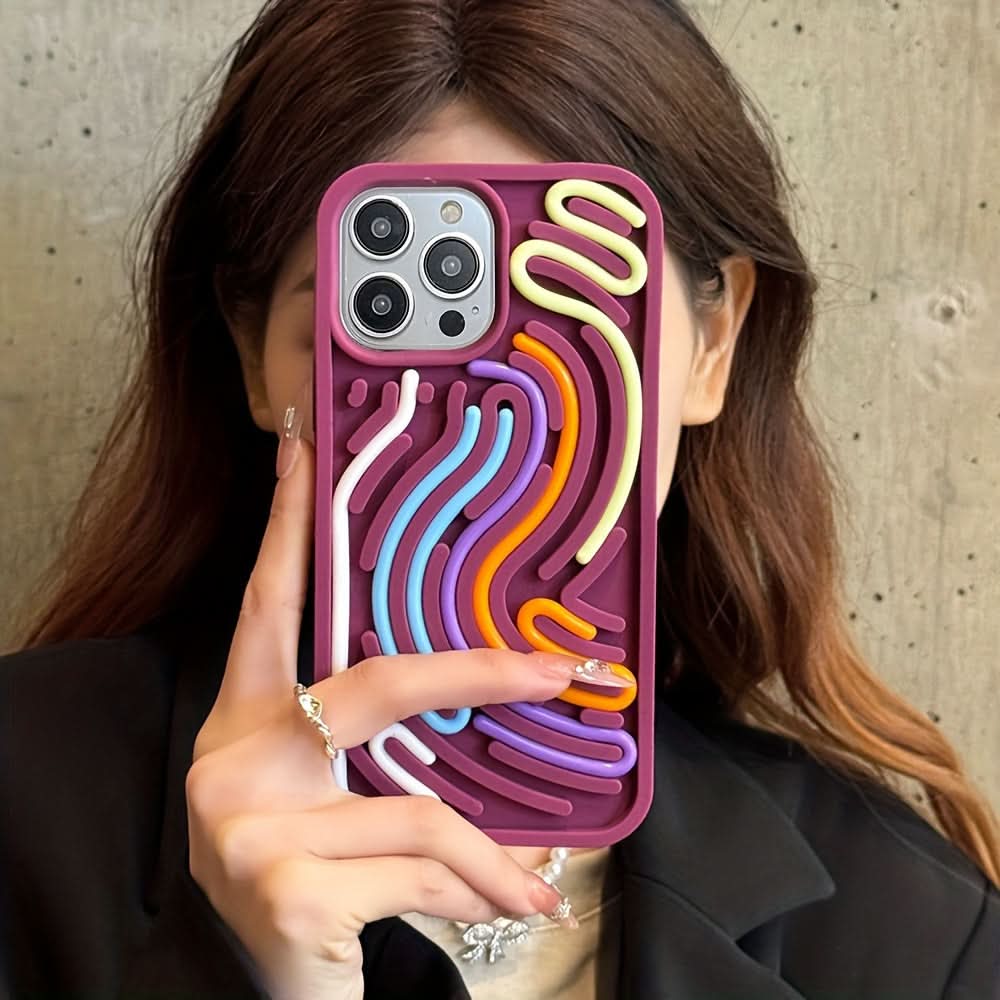 Detachable Puzzle Silicone iPhone Case