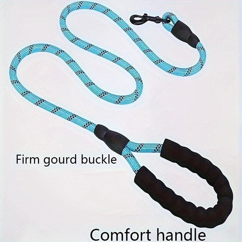 Reflective Dog Leash with Padded Comfort Grip
