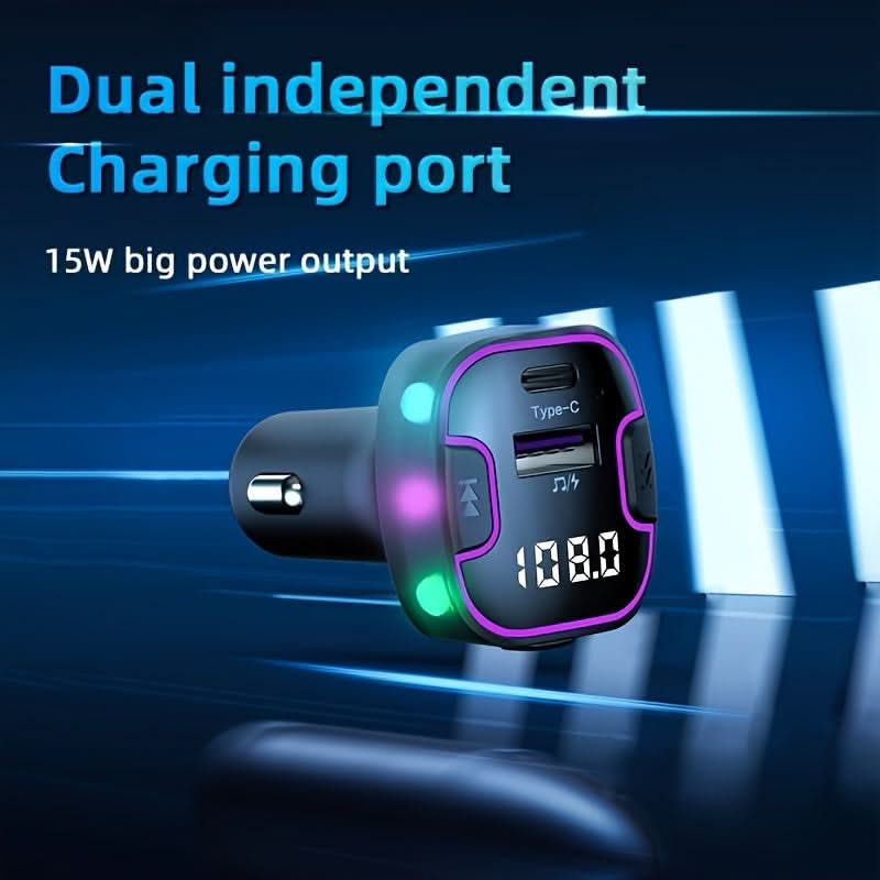 Bluetooth 5.3 Audio Transmitter Car Kit